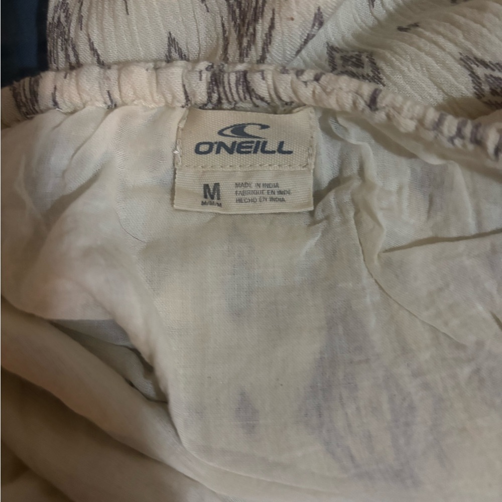 O'Neill Cream and Gray Patterned Maxi Dress - Picture 6 of 6